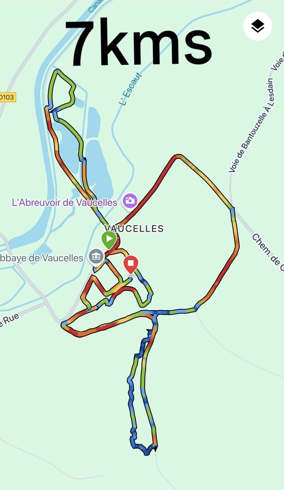 Parcours 7km